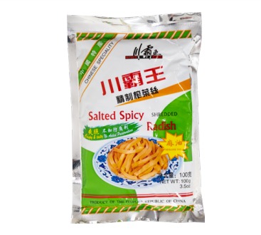 小包榨菜丝(麻油)
